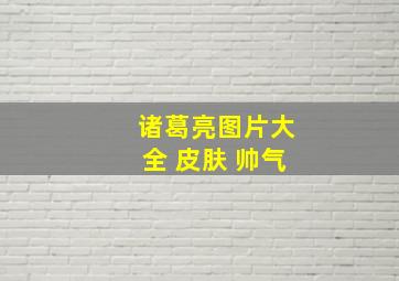 诸葛亮图片大全 皮肤 帅气